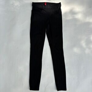Spanx Black Jean-ish Leggings Skinny Pull On Shaping Pants FL5415 Small S/P